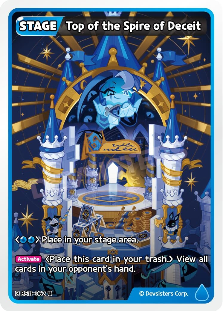 Image for Top of the Spire of Deceit (BS11-062) [The Dark Enchantress War] - CookieRun: Braverse TCG
