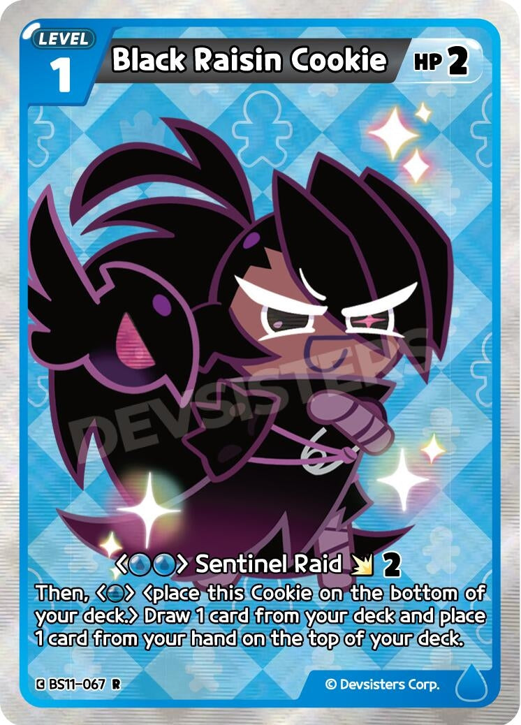 Image for Black Raisin Cookie (BS11-067) [The Dark Enchantress War] - CookieRun: Braverse TCG