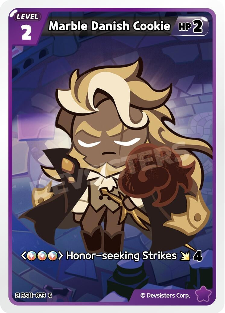 Image for Marble Danish Cookie (BS11-073) [The Dark Enchantress War] - CookieRun: Braverse TCG