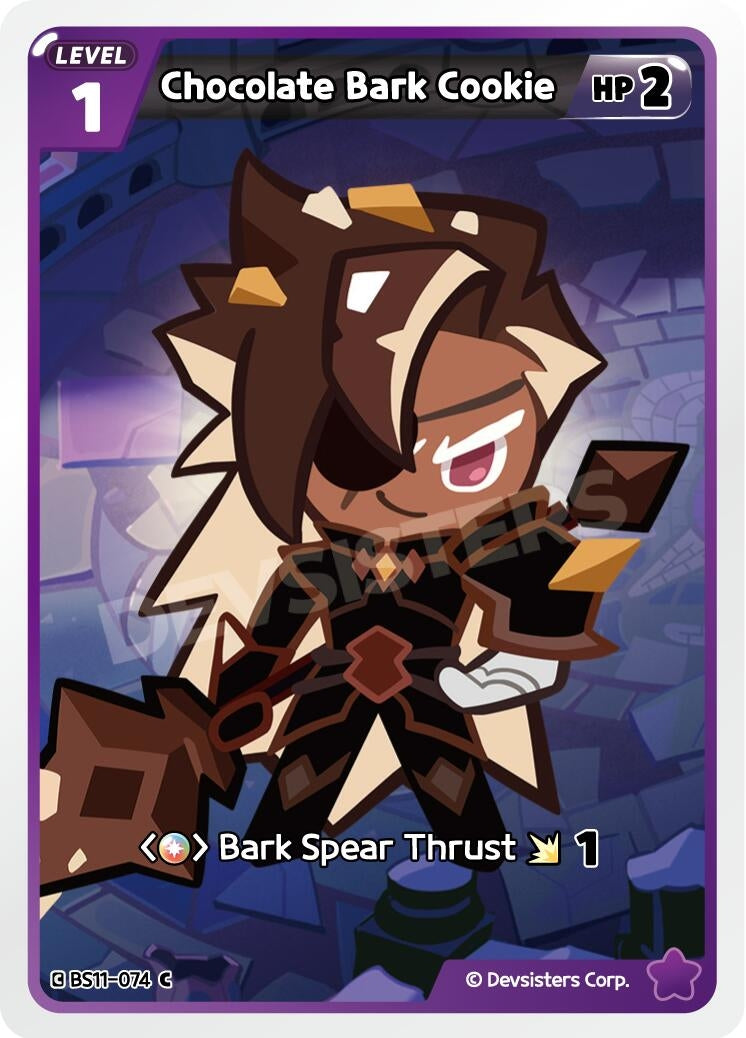 Image for Chocolate Bark Cookie (BS11-074) [The Dark Enchantress War] - CookieRun: Braverse TCG