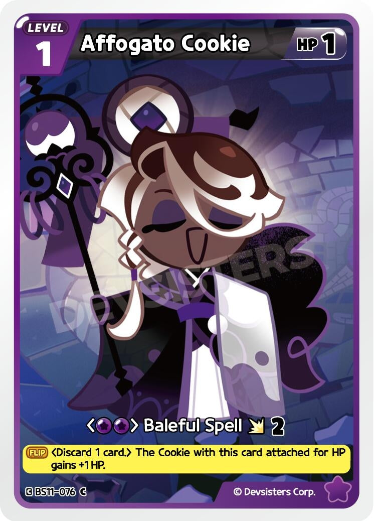 Image for Affogato Cookie (BS11-076) [The Dark Enchantress War] - CookieRun: Braverse TCG