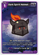 Image for Dark Spirit Helmet (BS11-077) [The Dark Enchantress War] - CookieRun: Braverse TCG
