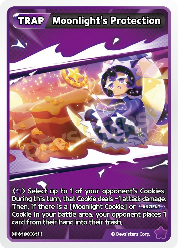 Image for Moonlight's Protection (BS11-082) [The Dark Enchantress War] - CookieRun: Braverse TCG
