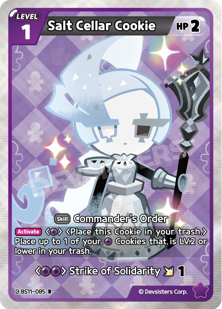 Image for Salt Cellar Cookie (085) (BS11-085) [The Dark Enchantress War] - CookieRun: Braverse TCG