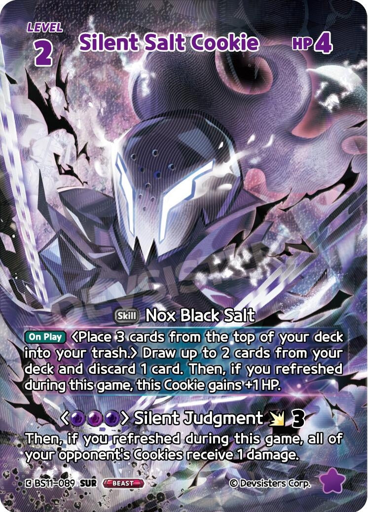 Image for Silent Salt Cookie (089) (SUR) (BS11-089) [The Dark Enchantress War] - CookieRun: Braverse TCG