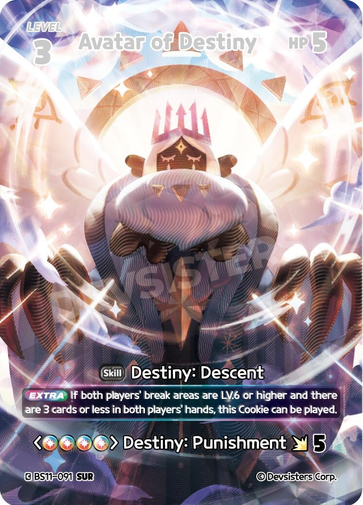 Image for Avatar of Destiny (SUR) (BS11-091) [The Dark Enchantress War] - CookieRun: Braverse TCG