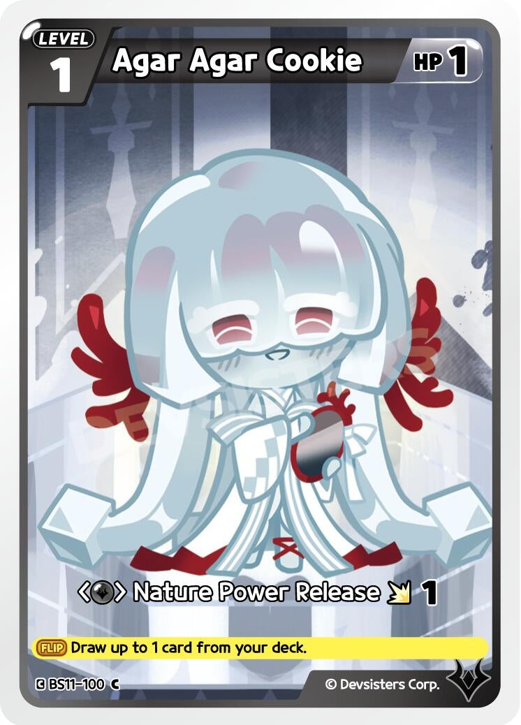 Image for Agar Agar Cookie (BS11-100) [The Dark Enchantress War] - CookieRun: Braverse TCG