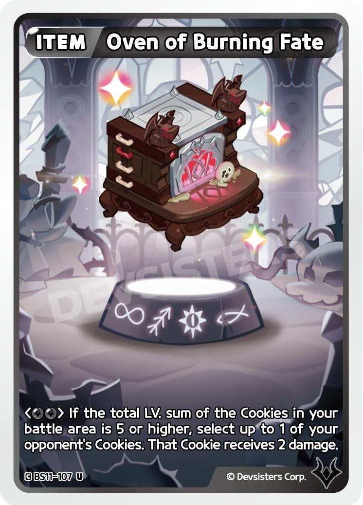 Image for Oven of Burning Fate (BS11-107) [The Dark Enchantress War] - CookieRun: Braverse TCG