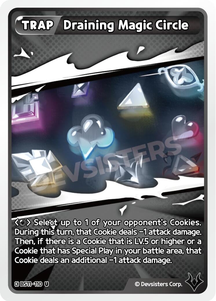 Image for Draining Magic Circle (BS11-110) [The Dark Enchantress War] - CookieRun: Braverse TCG