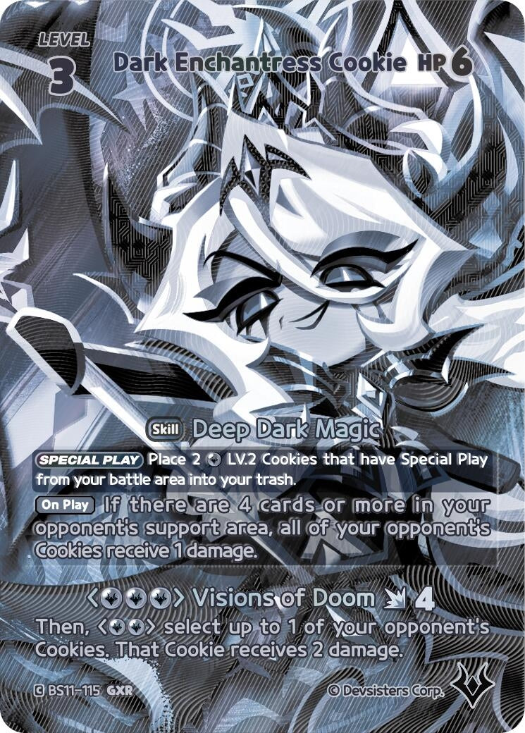 Image for Dark Enchantress Cookie (115) (GXR) (BS11-115) [The Dark Enchantress War] - CookieRun: Braverse TCG