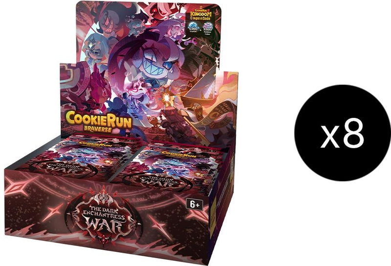 Image for The Dark Enchantress War Booster Display Case - CookieRun: Braverse TCG