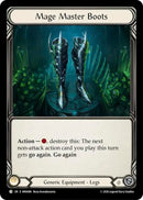 Mage Master Boots [AMA006] (Armory Deck: Malice)  Rainbow Foil