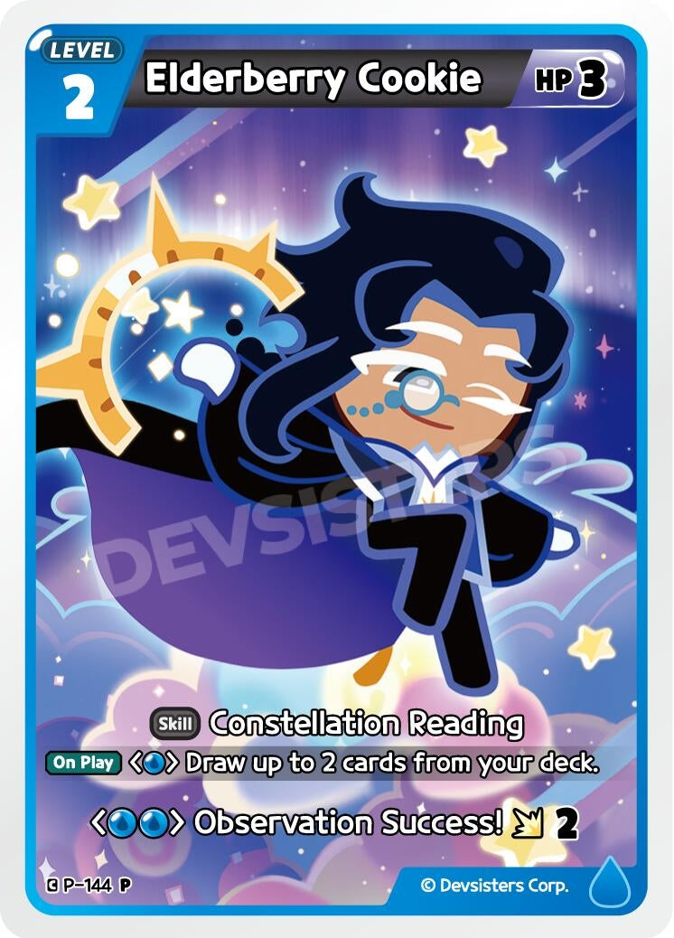 Image for Elderberry Cookie (P-144) [Promotion Cards] - CookieRun: Braverse TCG
