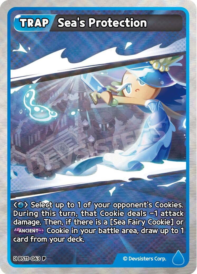 Image for Sea's Protection (BS11-063) [Promotion Cards] - CookieRun: Braverse TCG