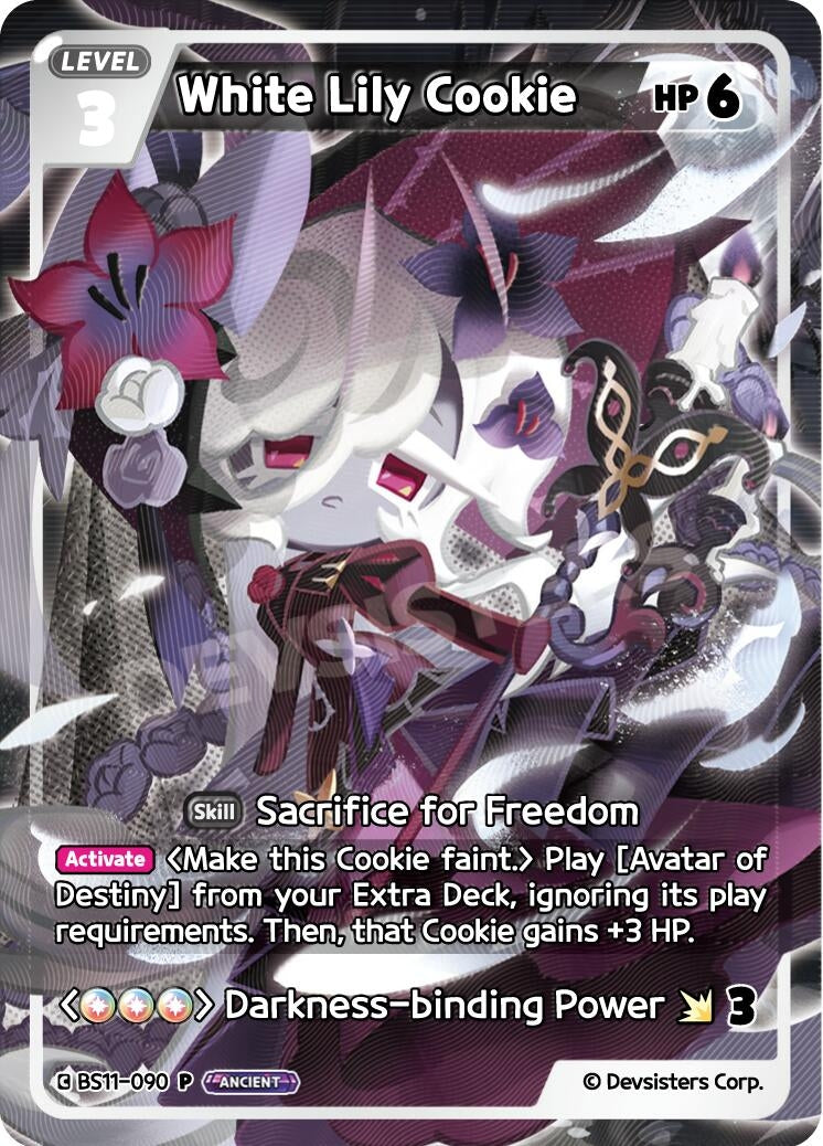 Image for White Lily Cookie (BS11-090) [Promotion Cards] - CookieRun: Braverse TCG