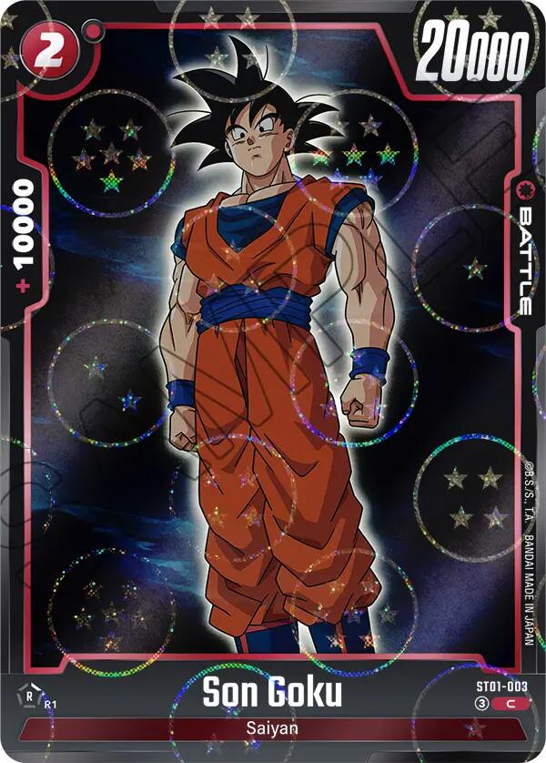 Son Goku (ST01-003) (Dragon Ball Pattern) [Story Booster 01]