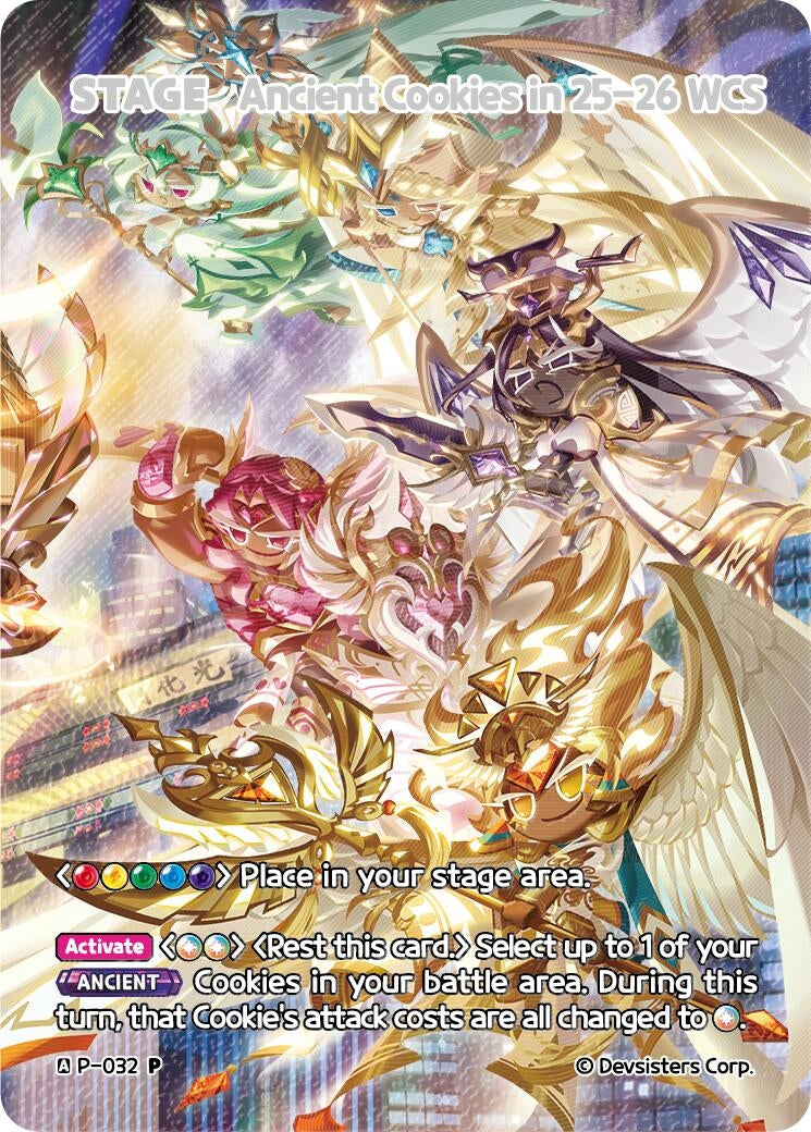 Image for Ancient Cookies in 25-26 WCS (P-032) [Promotion Cards] - CookieRun: Braverse TCG