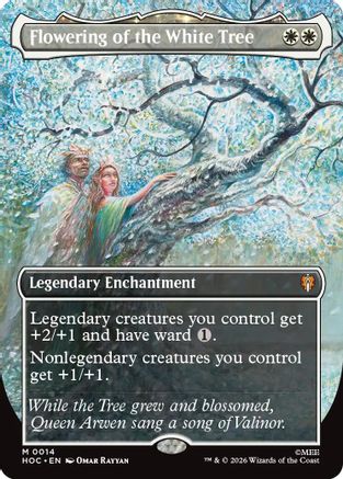 Flowering of the White Tree (Borderless) [The Hobbit: Eternal-Legal]