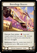 Braveforge Bracers [MPW011] (Mastery Pack Warrior)  Rainbow Foil