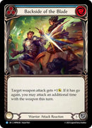 Backside of the Blade (Blue) [MPW038] (Mastery Pack Warrior)  Rainbow Foil