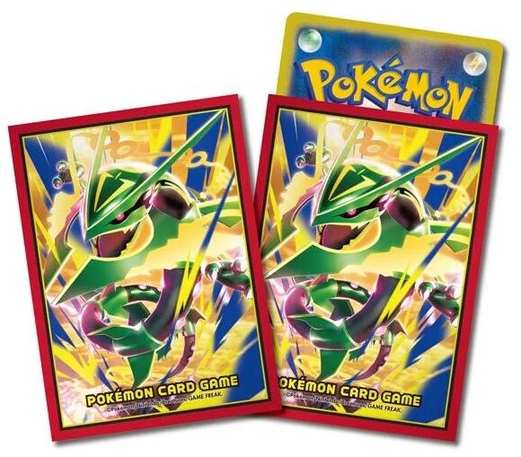 Card Sleeves - Premium Gloss Mega Rayquaza (64-Pack) (Pokemon Center Japan)