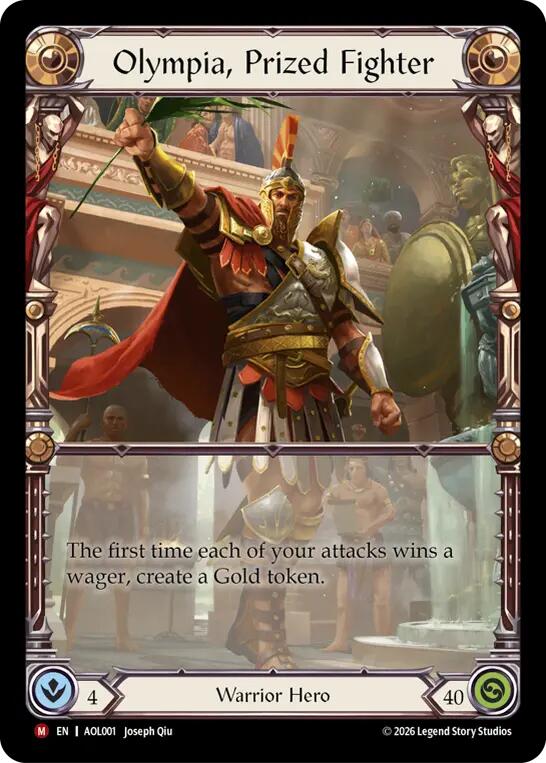 Olympia, Prized Fighter [AOL001] (Armory Deck: Olympia, Prized Fighter)