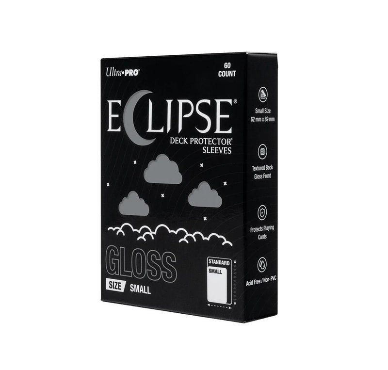 Ultra PRO: Small 60ct Sleeves - Eclipse Gloss (Smoke Grey) (Modern Logo)