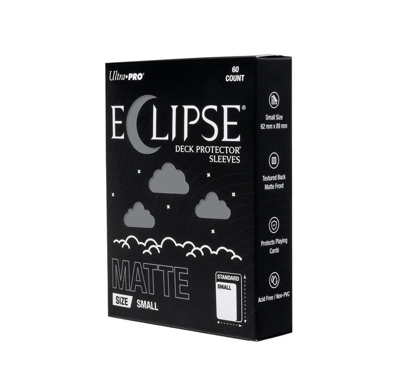 Ultra PRO: Small 60ct Sleeves - Eclipse Matte (Smoke Grey) (Modern Logo)