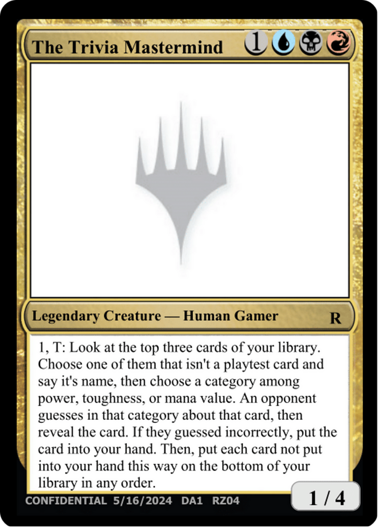 The Trivia Mastermind - [Unknown Event]