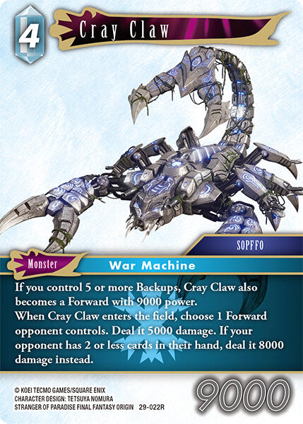 Cray Claw [Blissful Eternity]