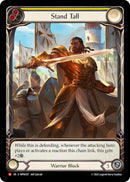 Stand Tall (Yellow) (Extended Art) [MPW037] (Mastery Pack Warrior)  Rainbow Foil