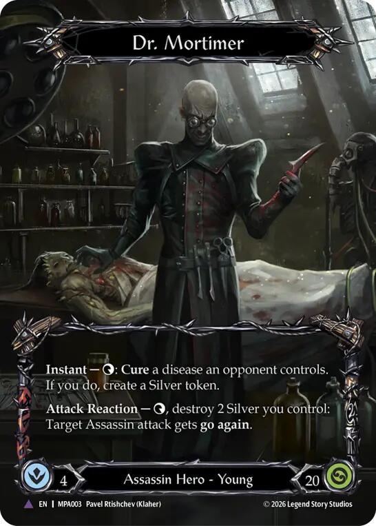Dr. Mortimer (Marvel) [MPA003] (Mastery Pack Assassin)  Cold Foil