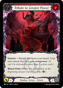 Tribute to Greater Power (Red) [IAR177] (Usurp the Shadow Throne)  Rainbow Foil