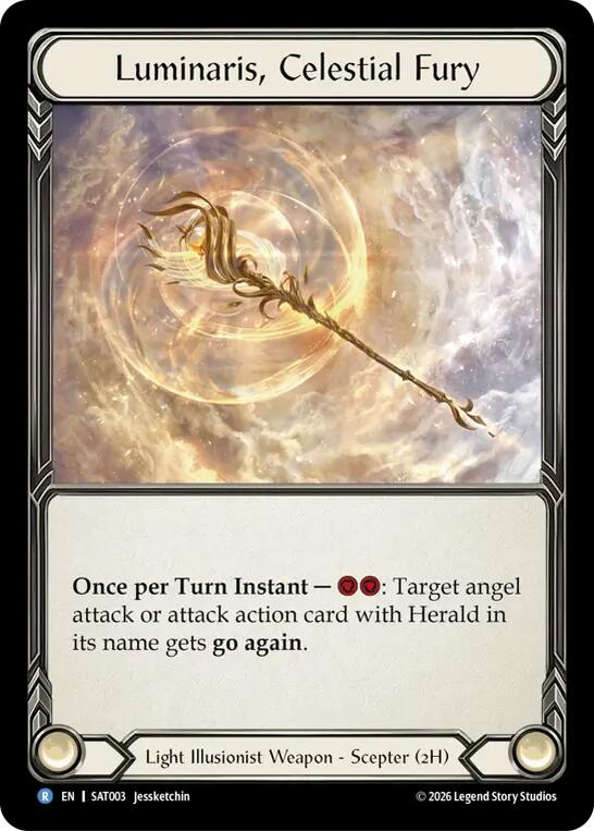Luminaris, Celestial Fury [SAT003] (Silver Age: Usurp the Shadow Throne)