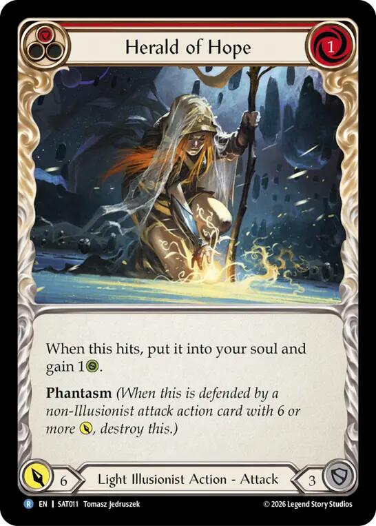 Herald of Hope (Red) [SAT011] (Silver Age: Usurp the Shadow Throne)