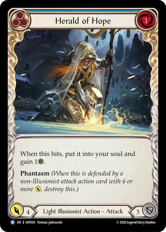 Herald of Hope (Blue) [SAT024] (Silver Age: Usurp the Shadow Throne)