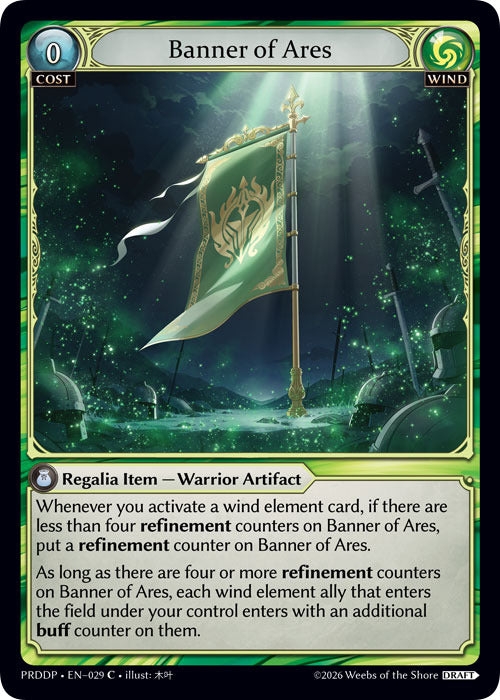 Banner of Ares (29) [.asphodel/paradise Draft Pack]