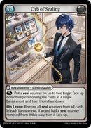 Orb of Sealing (31) [.asphodel/paradise Event Pack]