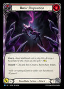 Runic Disposition (Red) [IAR146] (Usurp the Shadow Throne)