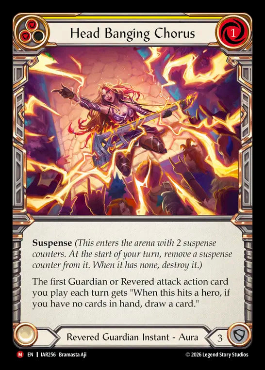 Head Banging Chorus (Yellow) [IAR256] (Usurp the Shadow Throne)