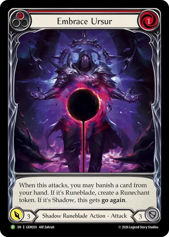 Embrace Ursur [GEM203] (GEM Pack 6)