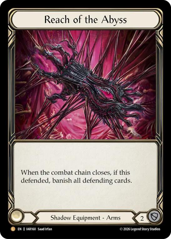 Reach of the Abyss [IAR160] (Usurp the Shadow Throne)  Cold Foil