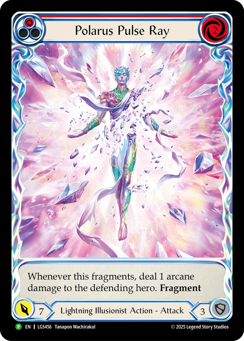 Polarus Pulse Ray (Red) [LGS456] (Promo)  Cold Foil