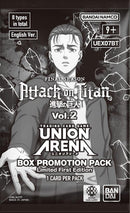 Image for Attack on Titan Vol. 2 - Box Promotion Pack - Union Arena