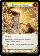 Blessing of Suraya (Yellow) [IAR258] (Usurp the Shadow Throne)