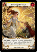 Blessing of Suraya (Yellow) (Extended Art) [IAR258] (Usurp the Shadow Throne)  Cold Foil