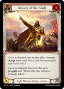 Bravery of the Blade (Yellow) [IAR254] (Usurp the Shadow Throne)  Rainbow Foil