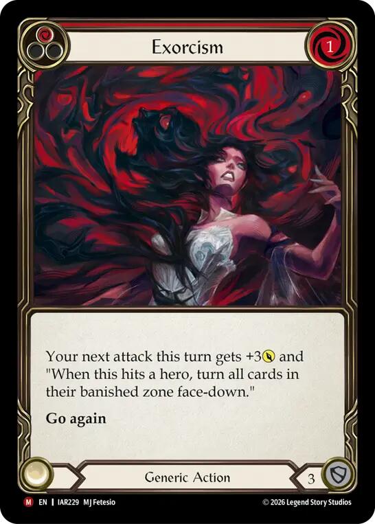 Exorcism (Yellow) [IAR229] (Usurp the Shadow Throne)