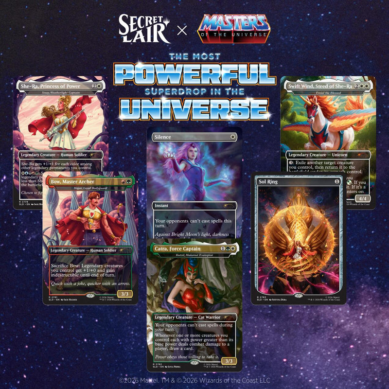 Secret Lair Drop: Secret Lair x Masters of the Universe: She-Ra, Princess of Power (Non-Foil Edition)