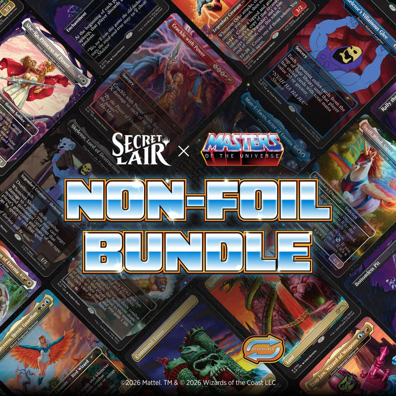 Secret Lair: The Most Powerful Superdrop in the Universe: I Have the Power Non-Foil Bundle